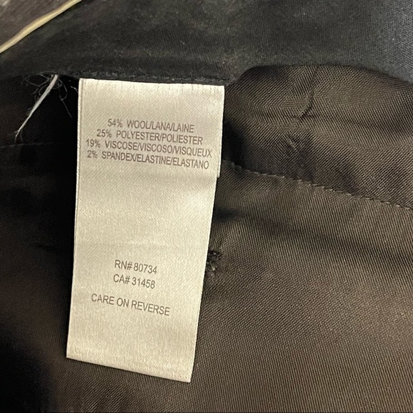 BCBGMAXAZRIA Wool Dress‎ Pant Size 8 - Picture 3 of 4